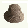 women knitted woven bucket hats UV protection