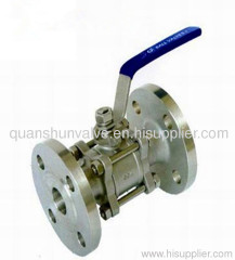 3-piece Flanged Ball Valve