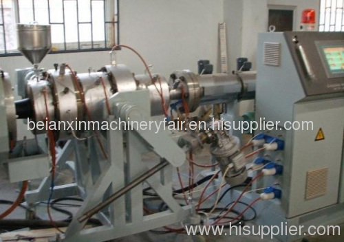 PE plastic pipe extrusion machinery