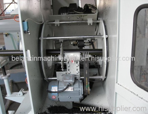 PE plastic pipe processing machinery