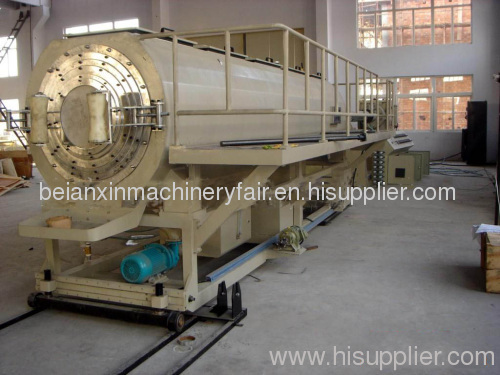 PE pipe plastic extruding machine