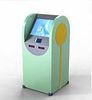 Touchscreen Payment Kiosk For Bank System With Bill Cash Validator Invoice