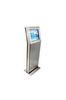 Slim Stainless Steel Kiosk Self-Service Touchscreen Kiosk For Supermall