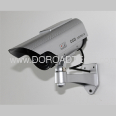 Indoor/Outdoor Dummy Camera(with LED light ,Solar Powered)