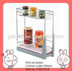 Pull out basket multifunction bakset for kitchen solution