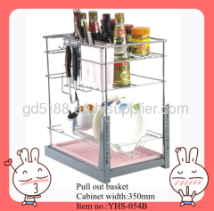 Pull out basket multifunction bakset for kitchen solution