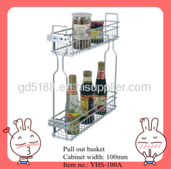 Pull out basket multifunction bakset for kitchen solution