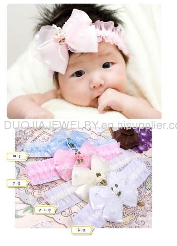 High quality Handmade Baby Headband with multi design and colors with wigBaby hair band, Children hair accessories