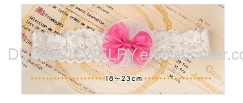 Handmade Lace Baby Headband Baby hair band with Bowknot, Children hair accessories, Children hair Ornament 