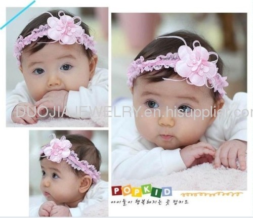 Cute Baby Headband Baby hair band with flower Children hair accessories, Children hair Ornament 