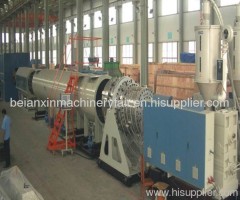 PE plastic pipe machine china manufacture