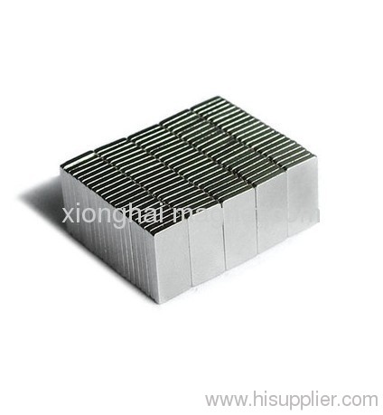 Chinamanufacturer and exporter NdFeB Rare Earth Block Magnet size 0.5 X0.375 X0.125Grade N52 for sale
