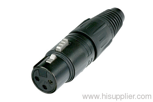 3-Pin female XLR female connector