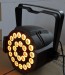 Quad Color aluminum led par Professional aluminum led par