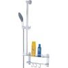 Aluminum shower head sliding bar set(shower head,shower hose,shower bar)