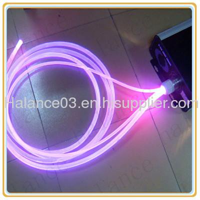 Solid Side Glow Optic Fiber