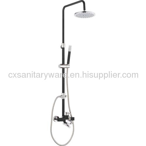 Aluminum shower mixer sets