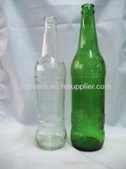 330ml Clear and Jade Green Beer Bottles