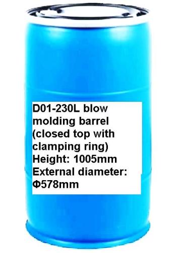 230L blow molding barrel
