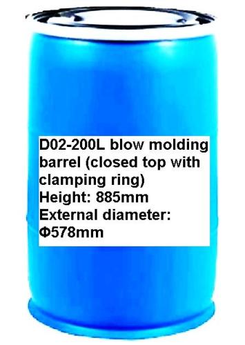 200L blow molding barrel