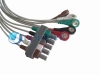 Philips 5 leads ecg cable with leadiwres