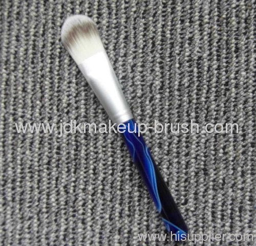 Fashion Synthetic Hair Foundtion Brush with Acrylic handle