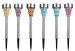 NWE COLOR Mosaic solar light