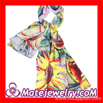 Designer European Silk Scarf