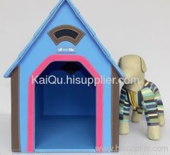 Peaked roof pet house