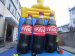 Inflatable Coca Cola Bottle Models for Advertising