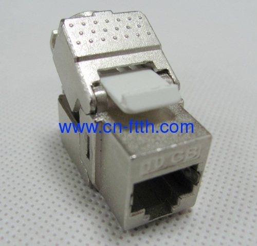 Cat 6A RJ45 Shielded Keystone Jack