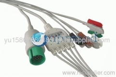 Spacelabs one-piece series 5 leadwires ECG cable