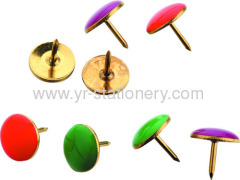 Colourful round thumb tack