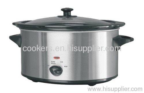 Electric oval Slow Cooker