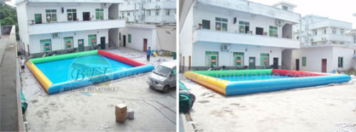 Colorful Inflatable Swimming Pool