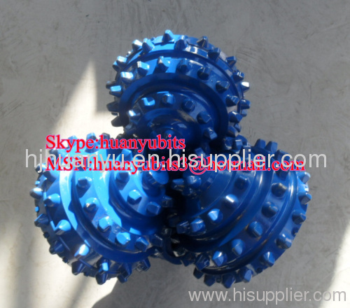ticone drill bit with steel toot/mill teeth for soft and m