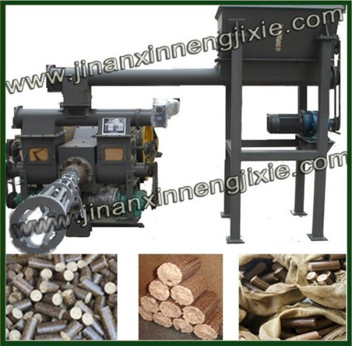 wood briquette machine