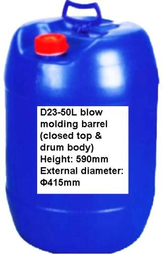 D23-50L blow molding barrel (closed top & drum body)