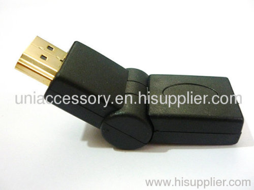 High Quality 180 rotatable HDMI adapter(F-F)