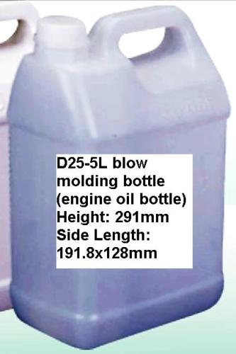 D25-5L blow molding bottle (engine oil bottle)
