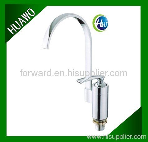 Single lever sink mixer with pull-out handshower kitchen fau