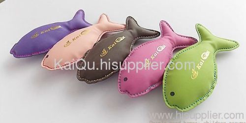 Fish shaped cat toys
