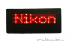 LED badge,LED mini board,LED name card,LED name badge,LED tag