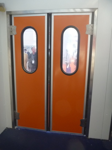 double acting swing access doors