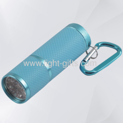 GLOW LED TORCH WITH CARABINER