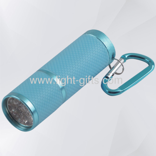 GLOW LED TORCH WITH CARABINEER