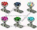 Skin Diver Piercing 4mm,5mm Anti - Allergy G23 Titanium Dermal Anchor Jewelry For Face