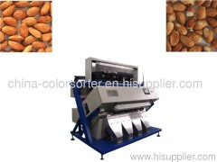 Almond LED light source 5000*3 pixel CCD color sorter