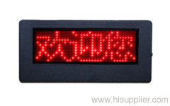 LED badge, LED display, LED mini board, LED name card, LED name badge