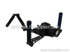 DSLR Rig movie kit shoulder mount viewing the ideal for Canon 5D Mark2,7D Sony DSR-PD198P Panasonic AG-HMC153MC